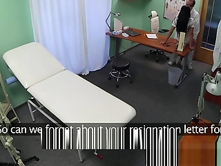 European Nurse Fucked On The Hospital Spycam