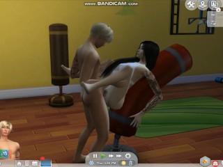 Sims4 Malcolm Landgraab Fucks Raelyn Oakley In Gym